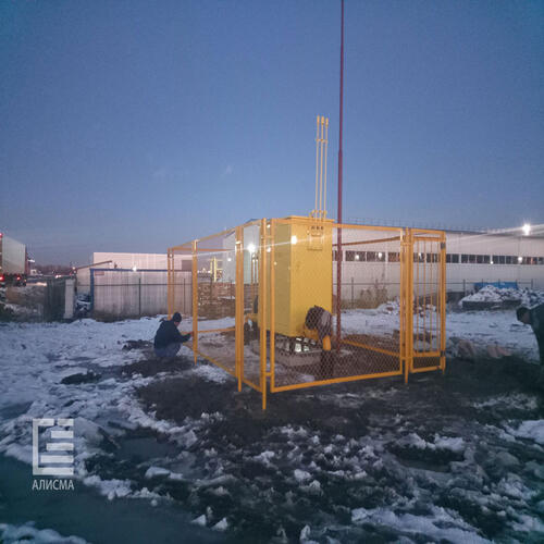 Ограждение газораспределительного пункта